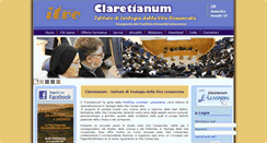 Desktop Screenshot of claretianum.org
