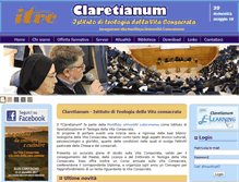 Tablet Screenshot of claretianum.org
